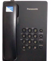 Teléfono Fijo Panasonic De Linea Kx-ts500 Usado Con Cable 