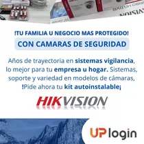 Kit Cctv Hikvision   4 Cámaras Domo 720p Autoinstalable