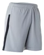 Short Topper Entrenamiento Poly Line Gris Solo Deportes