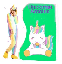 Pijama Kigurumi Unicornio Arcoiris
