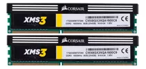 Corsair Memory Cmx8gx3m2a1600c9 Xms3 8gb (2x4gb) Ddr3 1600 M