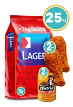 Ración Para Perro Lager Adulto 25kg+ Obsequio + Envío Gratis