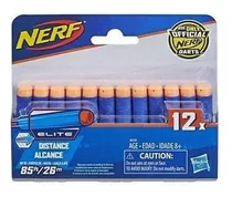 Refil De Dardos Nerf - N-strike Elite - 12 Dardos - Hasbro