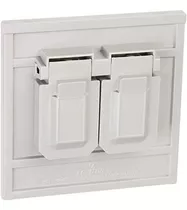 Leviton 4986-gy 1-gang, Duplex Dispositivo Placa De Fijación