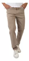 Pantalon Hombre Gabardina Elastizada Corte Jean Newman