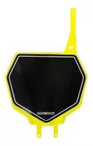 Placa Porta Números Pro Tork Amarillo Phantom Motos