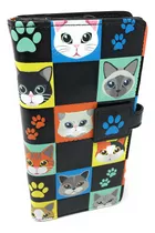 Shag Wear Cat Checkers Cartera Grande Animales Mujeres Y 7