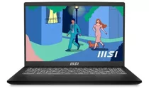 Msi Modern 15 B12hw001 15.6 I7 16gb Ram 512gb Ssd Color Negro