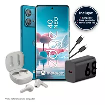 Motorola Edge 40 Neo 8+256 Azul + Moto Buds 135