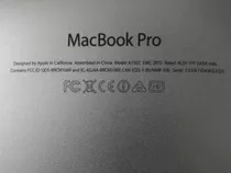 Macbook Pro 13  Tela Lcd Retina (2560x1600) Eua Unico Dono