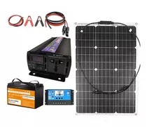 Kit Panel Solar 100 Wats