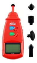 Tacômetro Digital Contato Medidor De Rotação 0,5 A 19999rpm