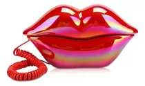 Gifts-q Telefone Com Formato De Lábios Vermelhos, Lábios De