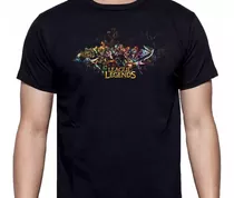 League Of Legends - 4 - Videojuegos  - Polera- Cyco Rec