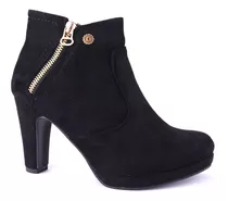 Botin Chalada Mujer Bambina-3 Negro Moda