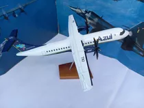 Maquete De Avioes Atr  72 - 600   Azu  37 Cm