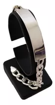 Pulsera De Hombre Modelo Esclava En Plata 925 De 26.5 Gramos