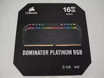 Memória Ram Ddr4 Corsair Dominator Platinum Rgb 16gb (2x8gb)