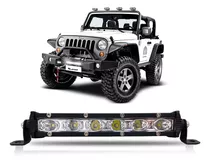 Barra De 6 Led Ultra Slim 18w 17cm Flood Off Road 4x4 F14