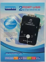 Switch Kvm 2 Puertos Usb +2 Vga/ Usb Consola Otiesca