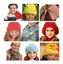 Curso Tejido Gorros Bufandas Ponchos Cuello 2 Agujas Crochet