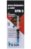 Grasa Disipadora Delta De Calor Particulas Metal Gpm-5 5cc