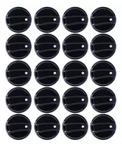 20 Perillas De Control Universales De 8 Mm Para Cocina, Abs,