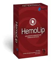 Suplemento Alimentar Hemolip 30 Cápsulas Zero Açúcar Sabor Sem Sabor