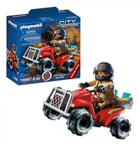 Playmobil Quad Rescate De Incendios - 71090
