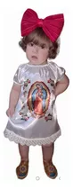 Batita Virgen De Guadalupe Para Bebes. Incluye Moño 