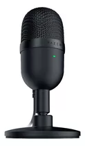 Micrófono Razer Seiren Mini Stream Podcast Color Negro