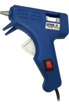 Pistola Cola Quente Azul Profissional Fina 10w Botao Lig/des 110v/220v