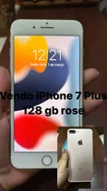 Apple iPhone 7 Plus 128 Gb Rose Gold Usado Vai Com Capa