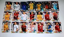 Lote 21 Figurinhas Cards  Copa Do Mundo 2018 Rússia - Lot...