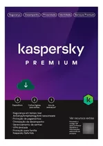 Kaspersky Premium 2024 - 5 Dispositivos 1 Ano