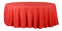 Mantel Para Mesa Redonda Medida 2.90 Diámetro Varios Colores