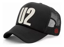 Gorra Trucker Personalizada Logo Banda U2