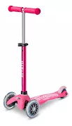 Scooter Micro Mini Deluxe Led Rosa