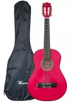 Guitarra Acustica Para Niña Mercury Mcg 30 Pink  Abregoaudio