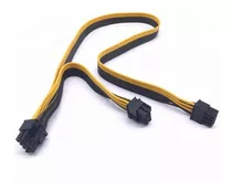 Cable Reforzado Fuente Modular Pci-e 8 Pines A 2x8 (6+2)