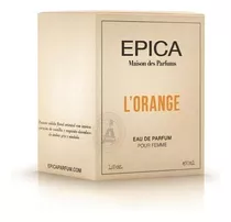 Perfume Epica L ' Orange Edp X 50ml Mujer Volumen De La Unidad 50 Ml