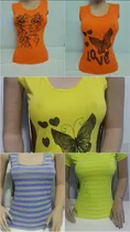 Franelas Blusas Talla Unica  S Para Damas Y Jovenes