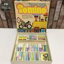 Antigo Jogo Dominó - Toyster Anos 80 - Completo