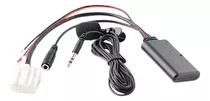 Car Audio W / Micrófono Bluetooth Aux Cable Compatible Con