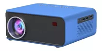Mini Projetor T4 Led Portátil 4k Hdmi Av Ultra Hd 3600lm Cor Azul Marinho