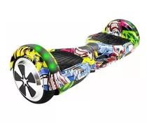 Hoverboard Skate Elétrico Com Led Bluetooth E Alça + Brinde