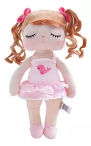 Boneca Metoo Candy Color 33cm Sacola Brinquedo Meninas Bebê