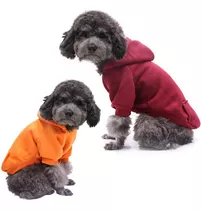 Suéter De Sudadera Con Capucha Para Perros Y Gatos 2 Piezas