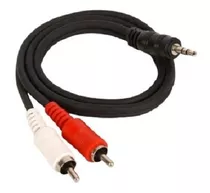 Cable Audio Auxiliar Diskman 3.5mm A 2 Rca De 1.8mt Metros