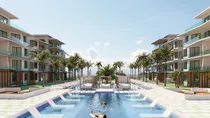 Apartamentos De Venta En Proyecto Frente Al Mar Con Piscina Y Club De Playa Próximo A Playa Dorada!